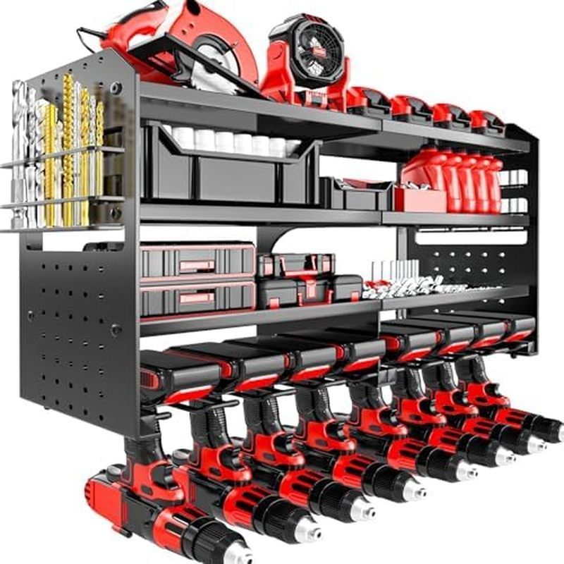 Organizador De Chave De Fenda De Metal , Suporte De Martelo Alicate De Montagem Na Parede , Rack De Armazenamento De Fer