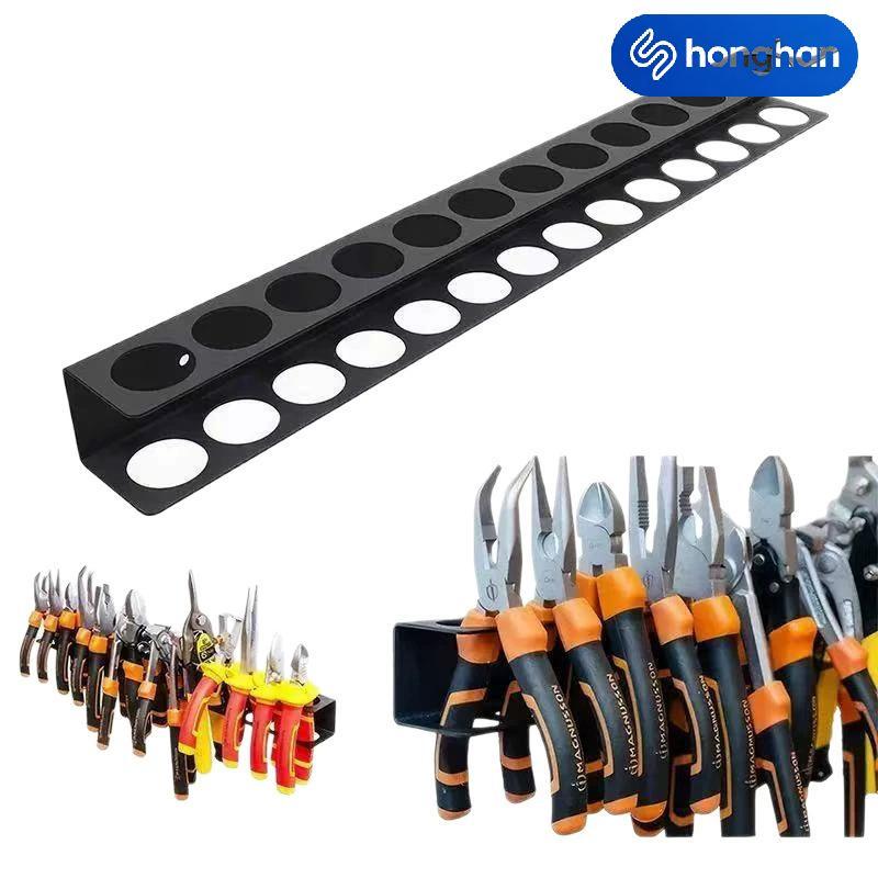 [honghan] Chave De Fenda Alicate Armazenamento Ra Metal Heavy Duty Organizador De Ferramentas Montado Na Parede Para Ofi