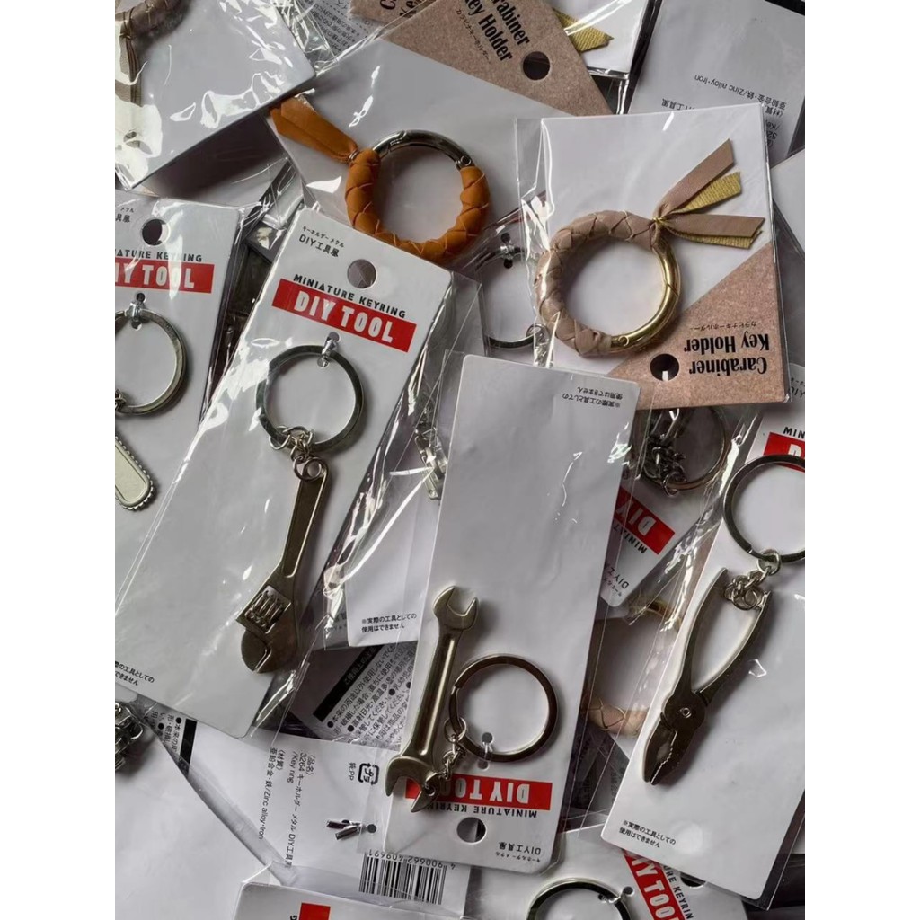 Ferramenta chaveiro liga simulação chave alicate modelo pingente DIY japão limitado criativo Metal chaveiro
