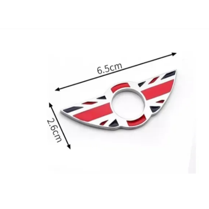 Emblema Mini Cooper Para Pino Da Porta Inglaterra Acessorio Para R50 e R59