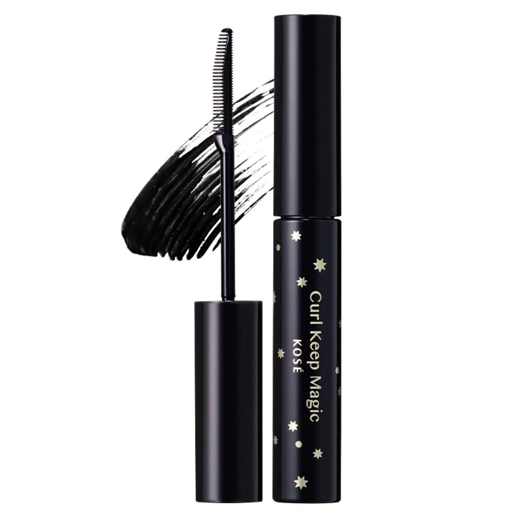 Kose Cosmeport Curl Keep Magic Mascara & Essence Remover Duo Set - 5.5mL Each, Waterproof Mascara Base and Vitamin-Infus