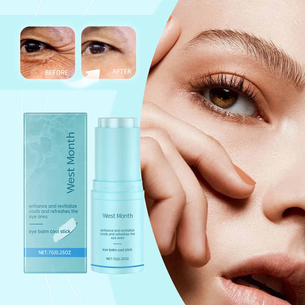 Novo Bastão Refrescante Magic Eye Balm Kimuse para Remoção de Olheiras e Inchaço dos Olhos - 7g