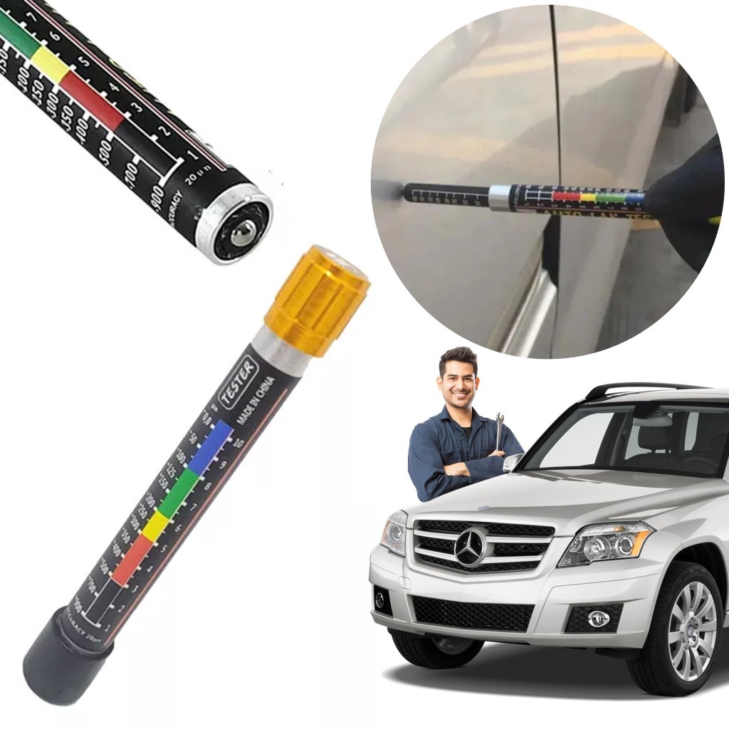 Caneta Teste Mede Pintura De Carro Batido Espessura Massa