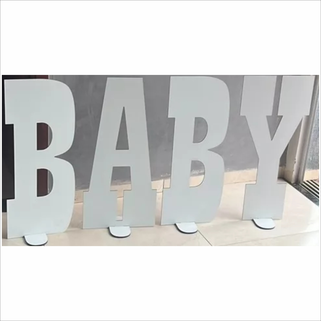 BABY 60cm de Altura MDF BRANCO Fica Em Pé!APRONTA ENTREGA!!