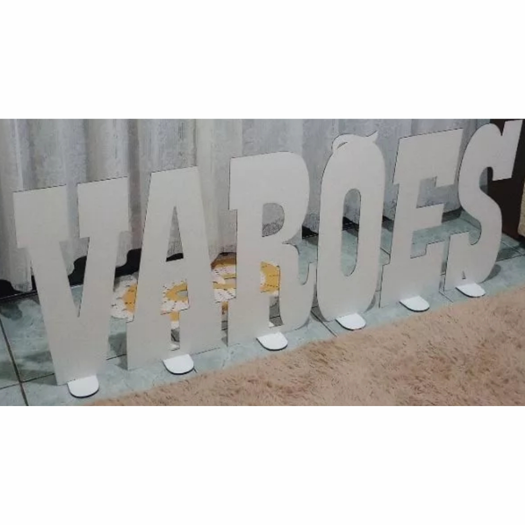 VARÕES MDF 60cm de altura de Chão fica em Pé A PRONTA ENTREGA!!