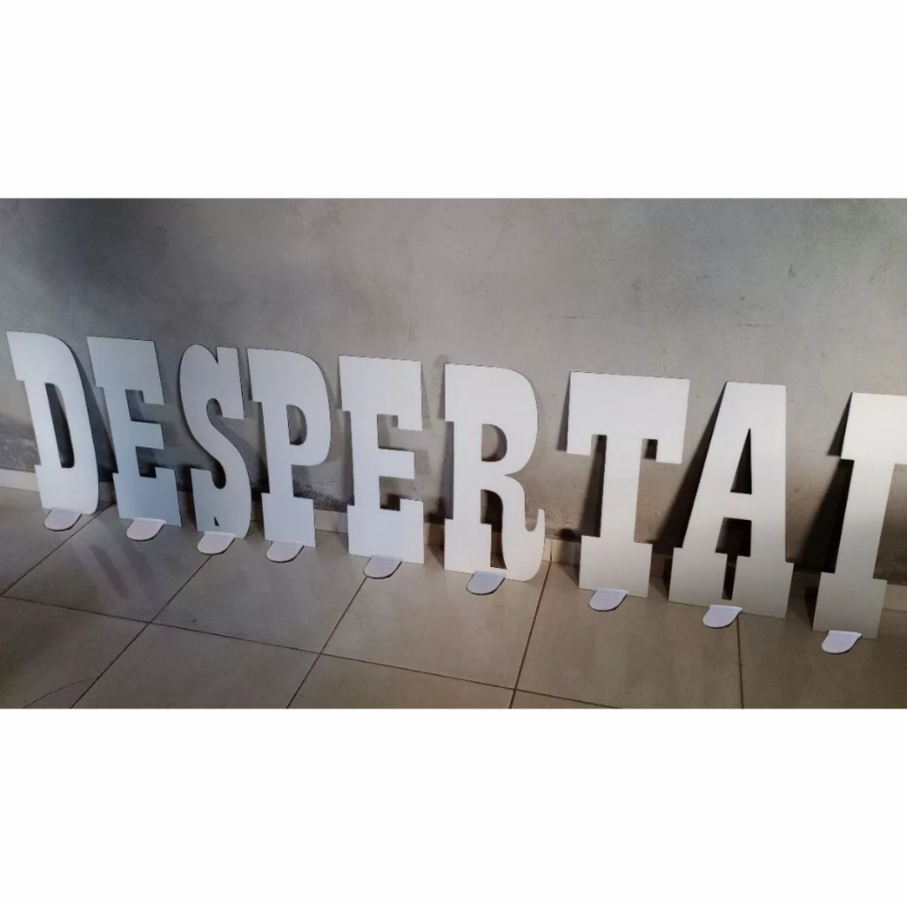Palavra Despertai mdf 60cm de altura Fica em Pé A pronta entrega!!