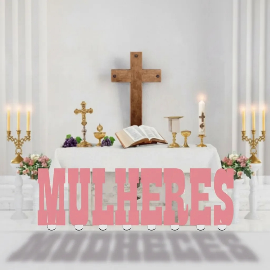 MULHERES em mdf ROSA de 60cm de Altura De Chão Fica Em Pé A Pronta entrega!!