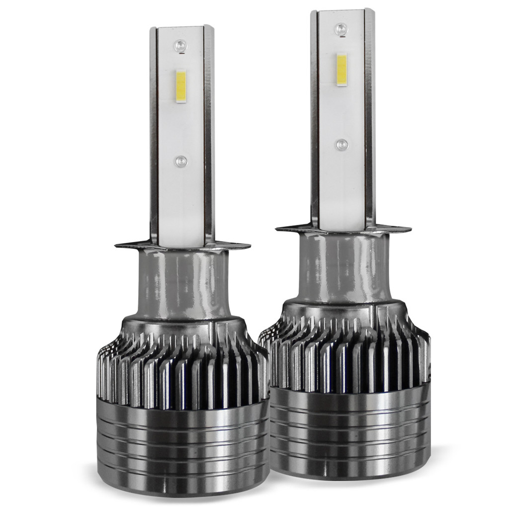 Kit Lâmpada Led Ultra Slim H1 6000k 4000 Lumens CC-LOT 25w Com Canbus
