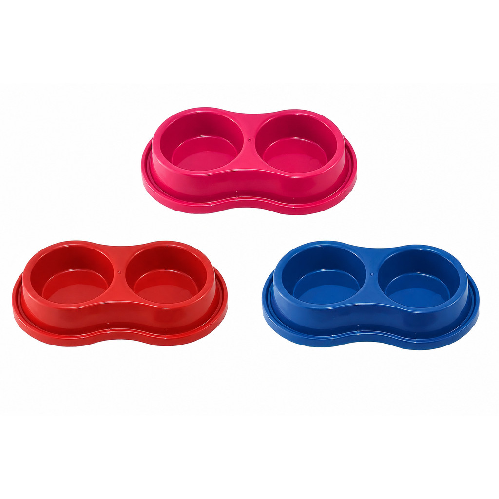 Comedouro Duplo Anti Formigas Pequeno para Pets