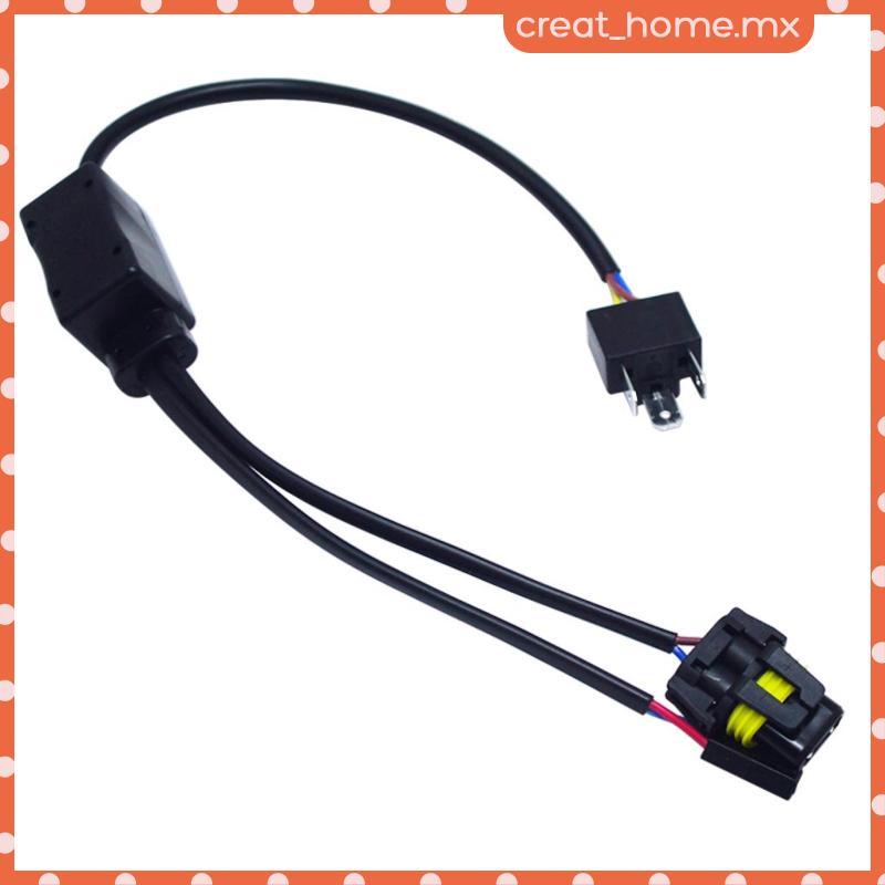[Creat_home] Chicote De Relé De Fiação De Lâmpadas HID Bi-Xenon H4/9003/HB2 Hi/Lo De Alta Qualidade .