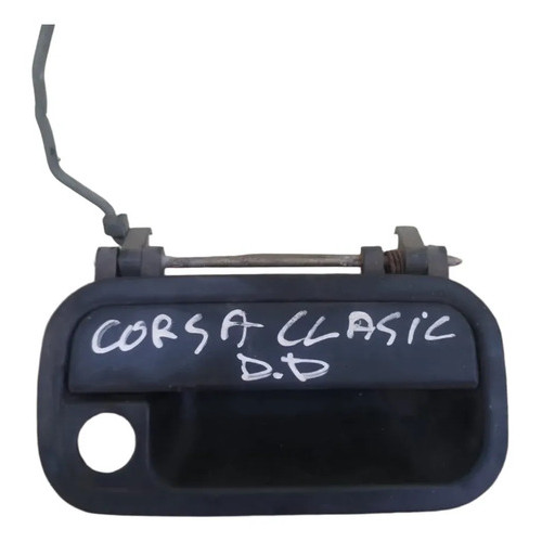 Maçaneta Externa Dianteira Direita Gm Corsa Classic 2004 Preto Dianteira