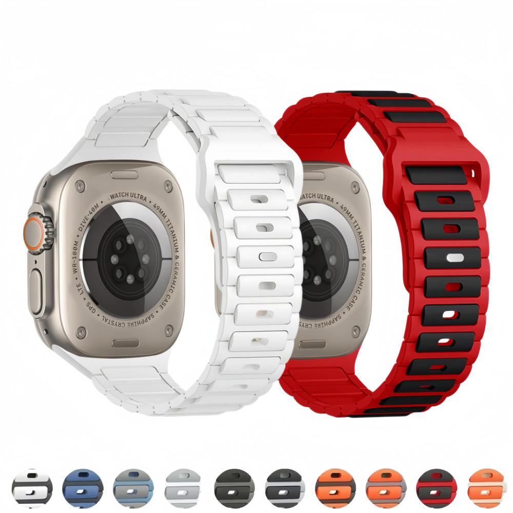 Sport Maico Pulseira De Silicone Para Apple Watch 41mm 40mm 38mm 44mm 45mm 42mm 49mm Ultra iWatch 11 10 46mm 42mm