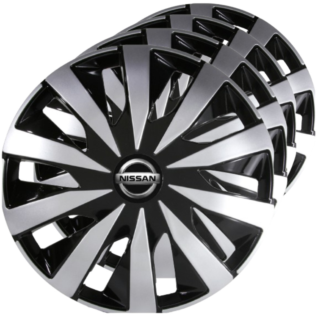 Jogo De 4 Calotas Aro 13 Seven Nissan March Kicks Versa