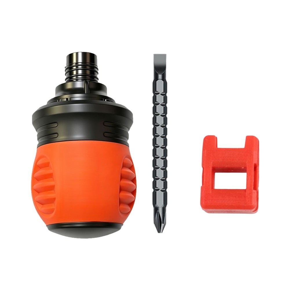 [Clearance]Ergonomic For Mini Ratchet Screwdriver Set with Dual Head and Magnetic Retention[ARBES]