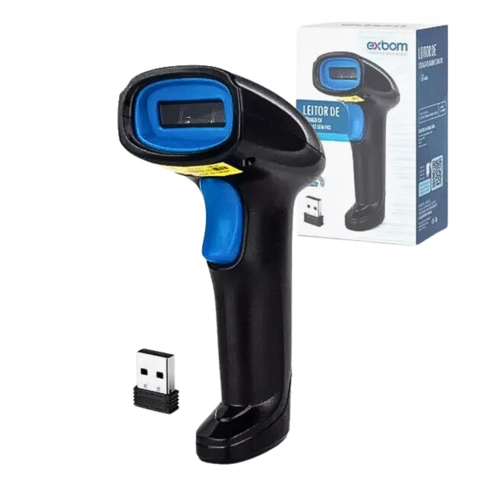 Leitor de Código Wireless Exbom: Praticidade Sem Fio