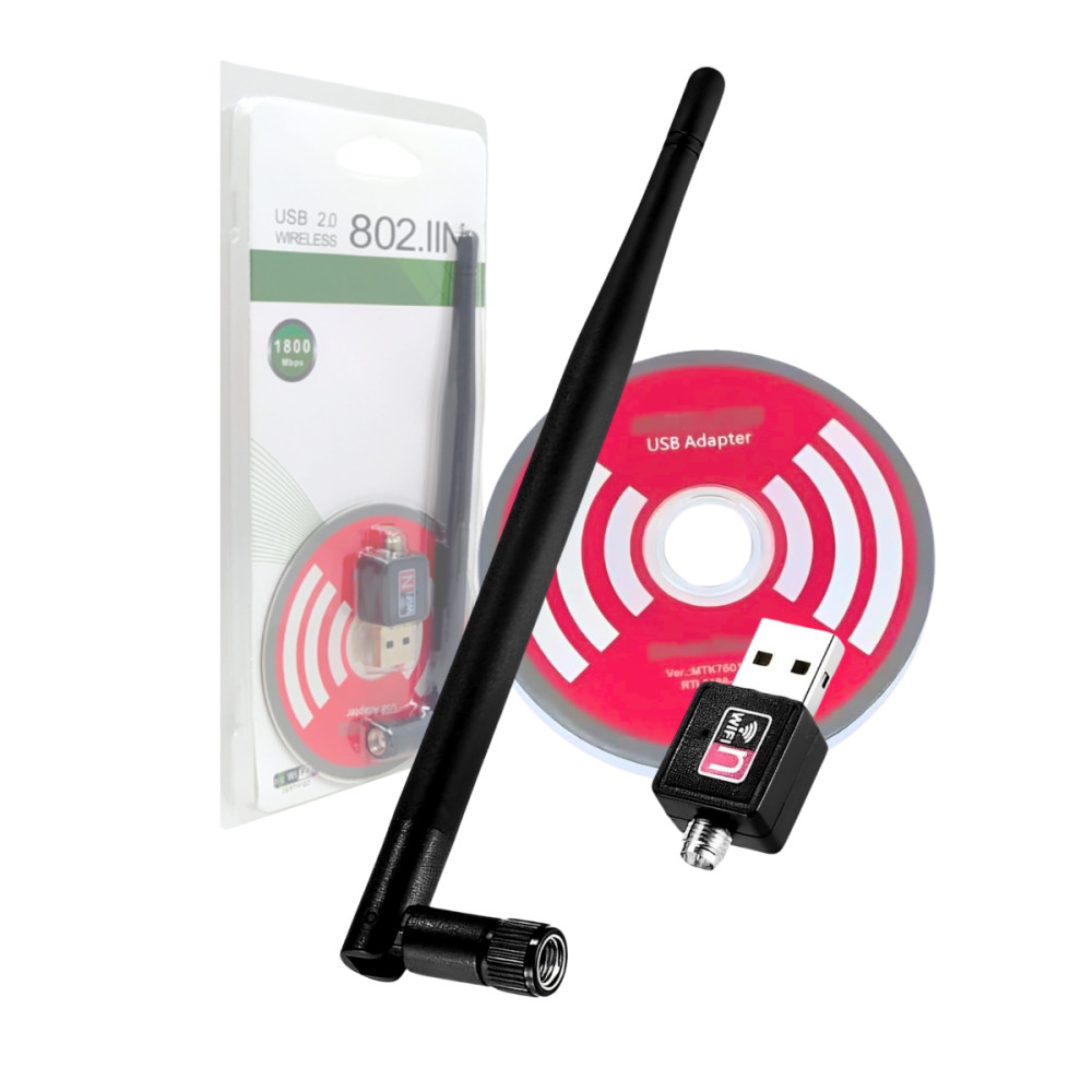 Adaptador USB Wireless AL-C818: Conexão Sem Fio Rápida