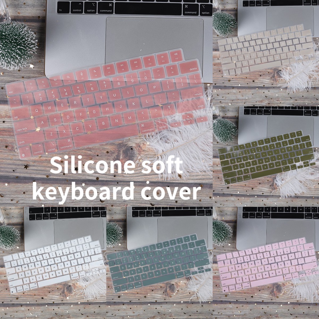 Capa De Silicone Para Mac Book Neo A3404 Air 13.6 M2 M3 M4 M5 2020 Filme De Teclado Notebook De 13,3 Polegadas M1
