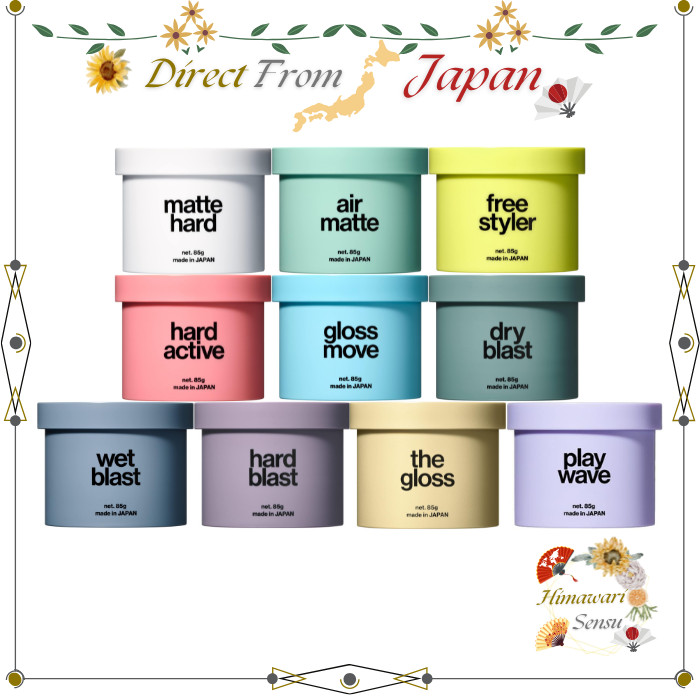 LIPPS Hair Wax Mens Styling Apple Scent Matte Wet Gloss Types【 Direct from Japan 】