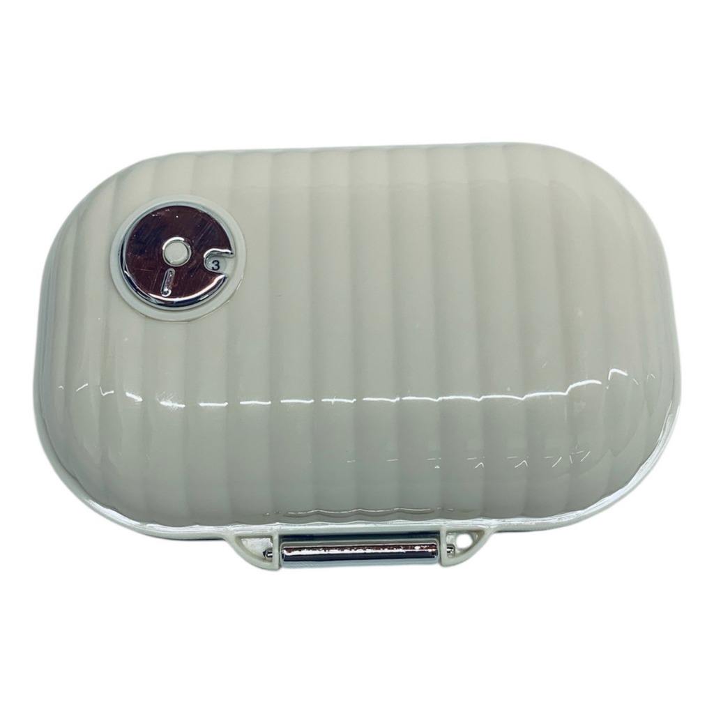 Mini Portátil Pill Box Viagem 7 DIVISÓRIAS Porta Comprimidos Suplementos Remédios Com Contador