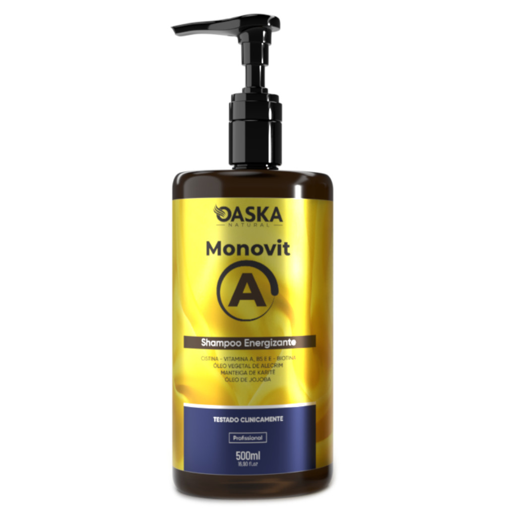 Shampoo Energizante de crescimento a base de monovin