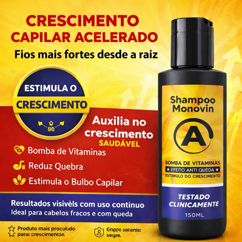 Shampoo de Monovin de crescimento barato
