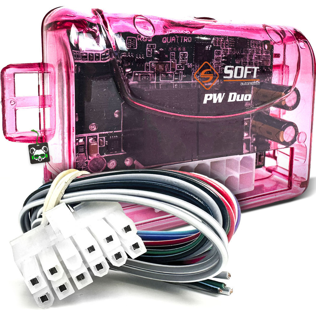 Módulo Central Vidro Elétrico 2 Vidros Descida Pw Duo Soft
