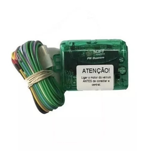 Módulo de Vidro Elétrico Soft PW Quattro Universal Toyota Fiat Ford Chevrolet