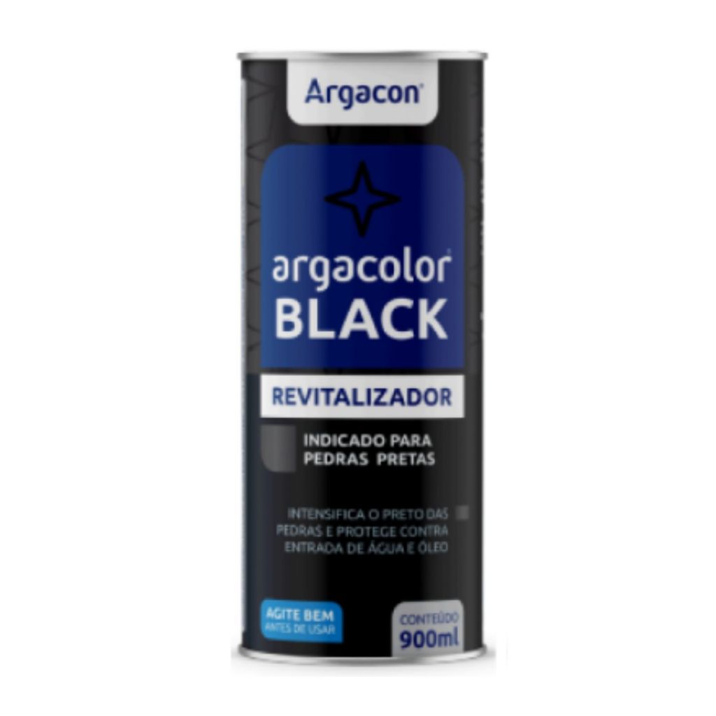 Argacolor Black 900ml Revitalizador Cor Brilho Alta Durabilidade
