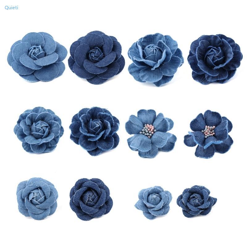Quieti 5 Unidades Flores Elegantes Para Projetos Roupas E Acessórios