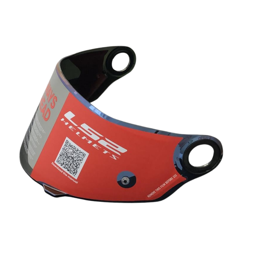 Viseira Capacete Ls2 Ff358 Azul Iridium Original