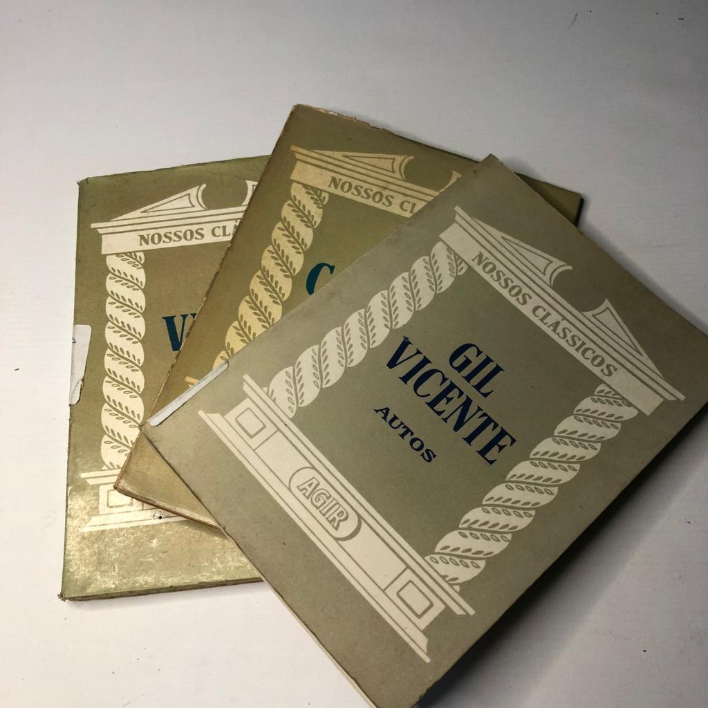 Kit 3 Livros Vieira sermões e Camões Épico e Gil Vicente Autos Col Nossos Clássicos