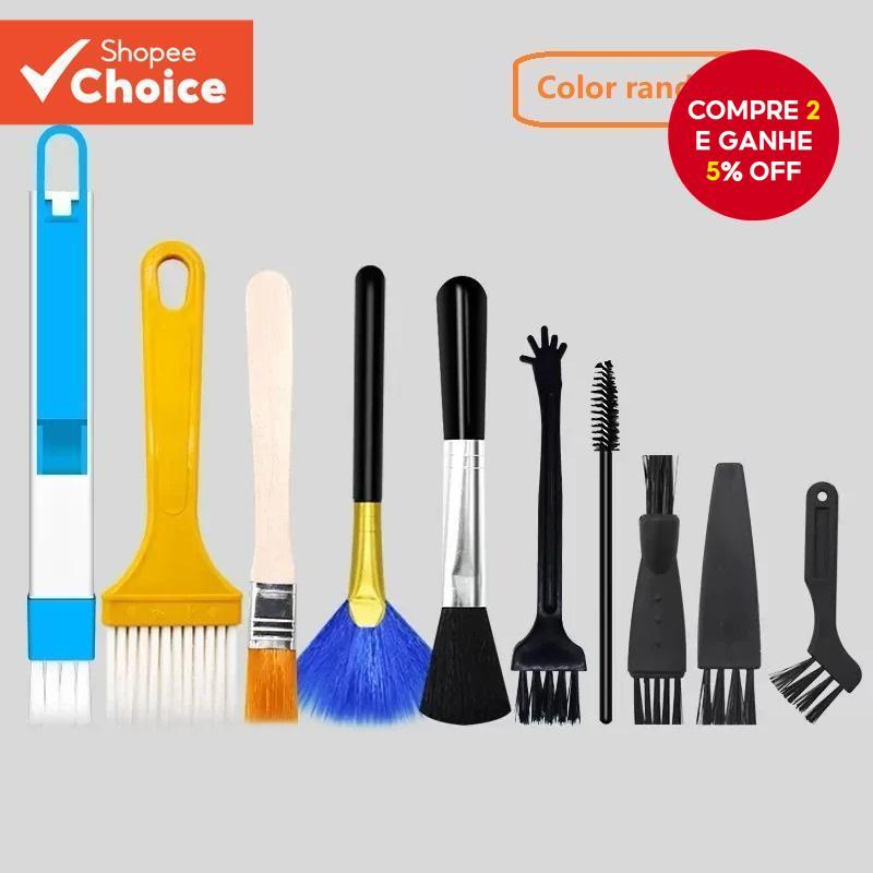 Limpador De Escova De Teclado Com , Kit De Limpeza De Computador , Lacuna Macia , Remoção De Poeira , Ferramenta Cabelo