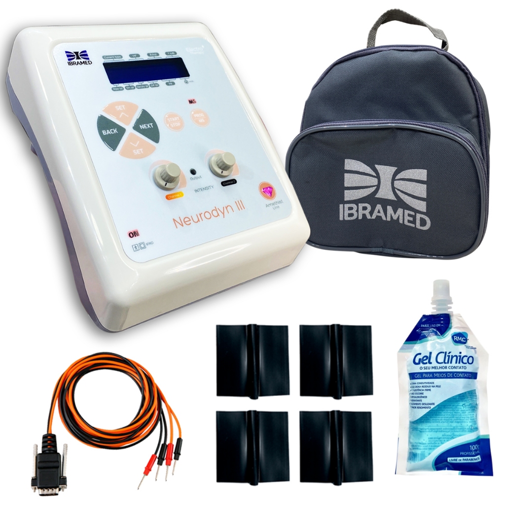 Neurodyn III Ibramed - Aparelho de TENS, FES e Burst