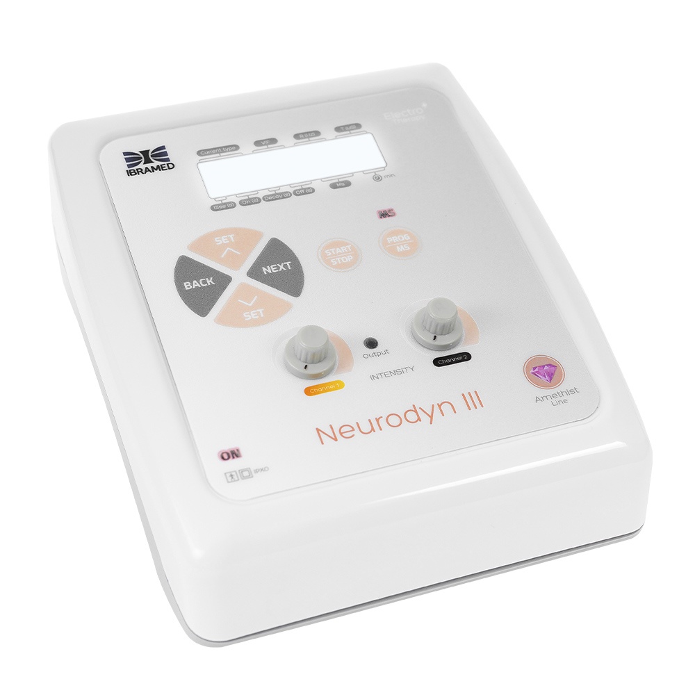 Neurodyn III Ibramed - Aparelho Portátil de Corrente TENS e FES 02 Canais