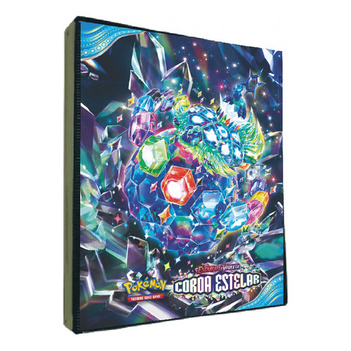 Terapagos Coroa Estelar Album Pokemon Porta 360 Cartas Cards