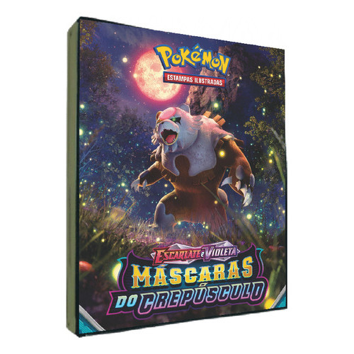 Album Fichario Mascaras Do Crepusculo P/ 360 Cartas Pokemon