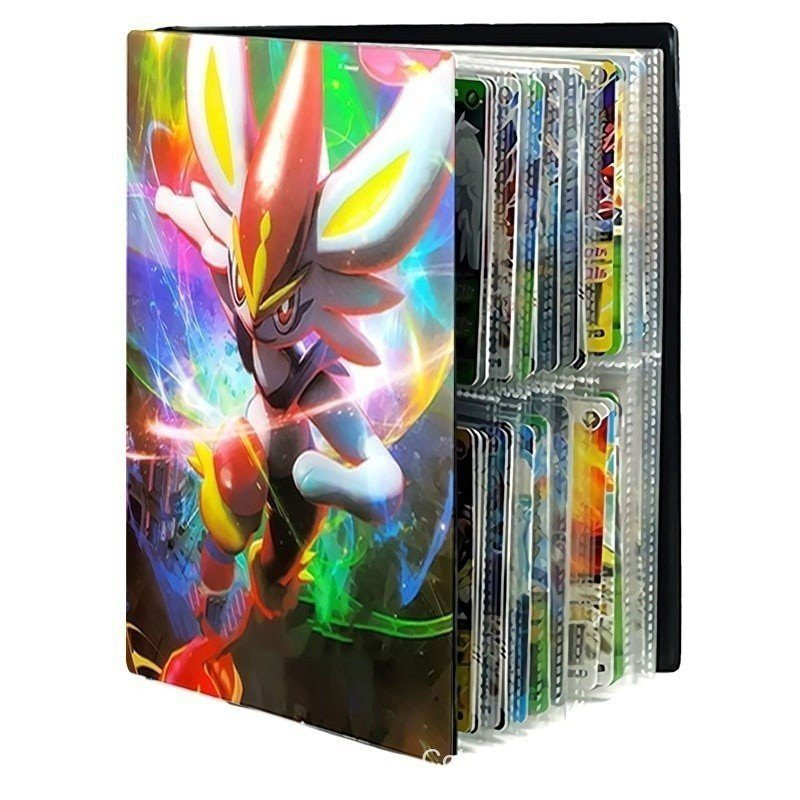 Pokémon Card Album Legal Cartoon Anime Book Collection Game Folder Binder Toys Gift for Children LNRB