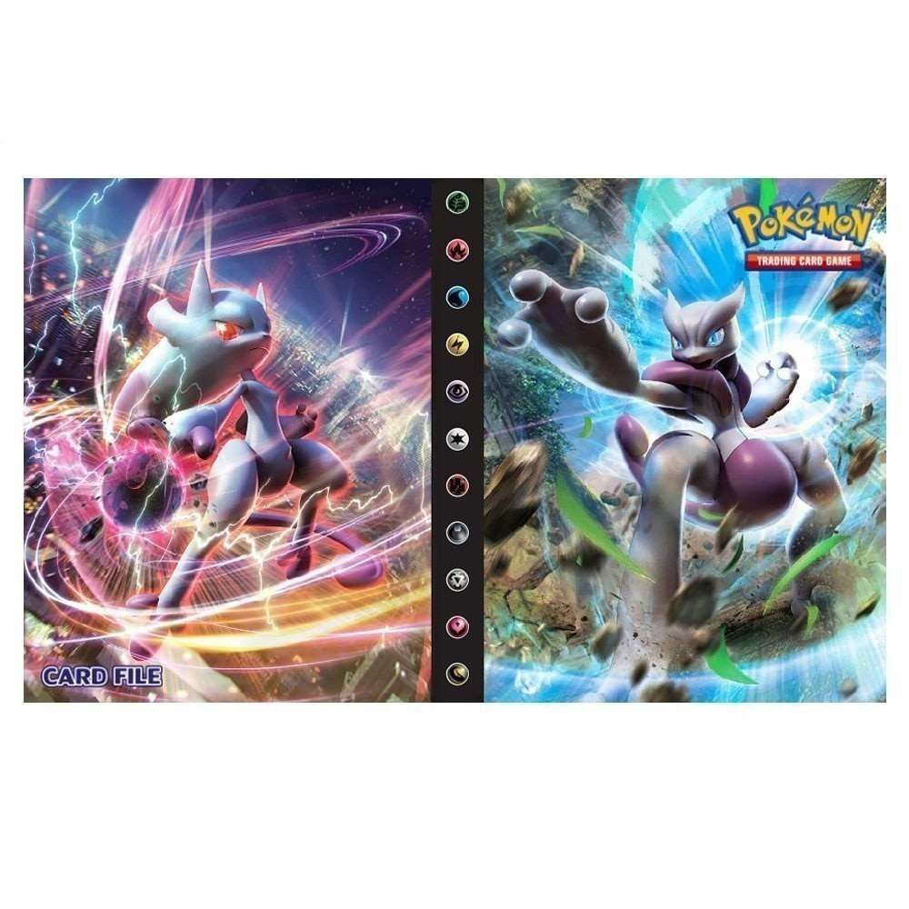 Pokémon Card Album Legal Cartoon Anime Book Collection Game Folder Binder Toys Gift for Children LNRB