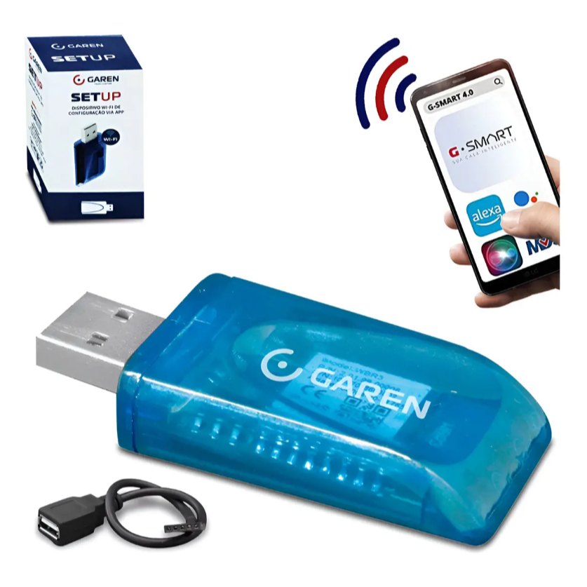 Garen Setup Dispositivo Programador Motor Wifi App 2025