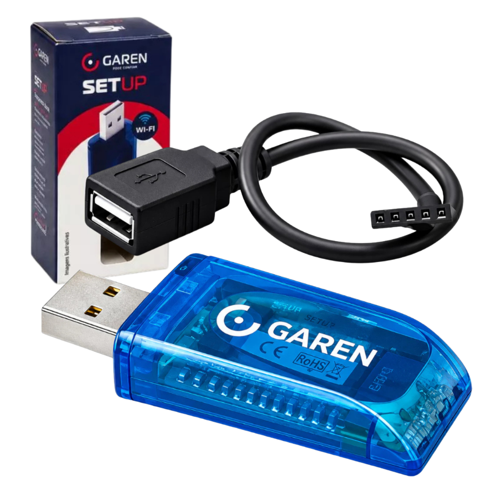 Programador Wi-Fi Bluetooth Garen Setup Central Compatível Portão Configuração Aplicativo