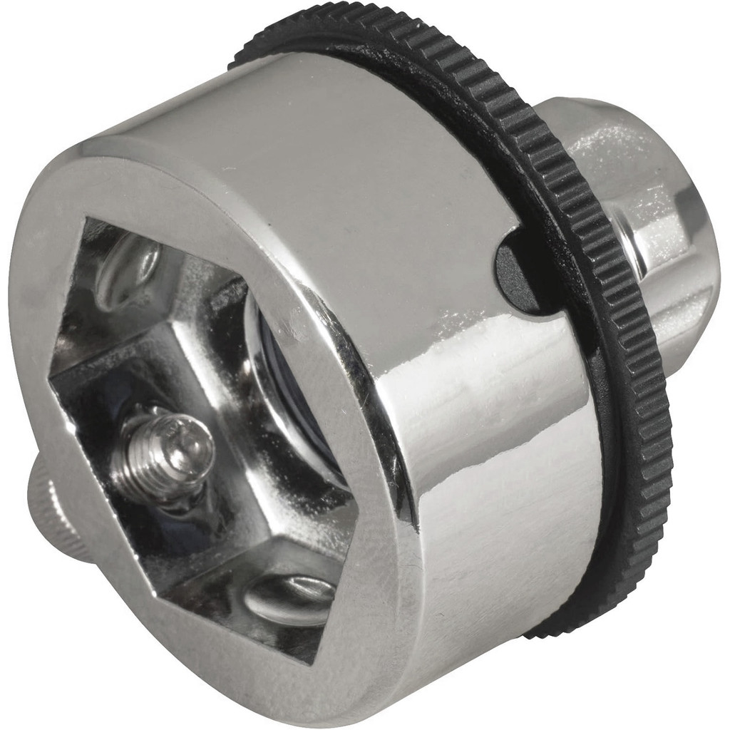 Adaptador de Cossinete MAKITA B-65888 Twist Lock Cromado para Rosqueamento Externo