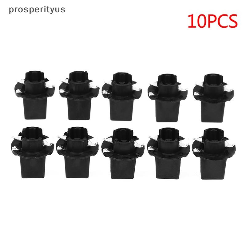 [prosperityus] 10 Pcs T5 B8.5D Twist Lock Plug and Play Soquetes De Suporte De Lâmpada Para Velocímetro Instrumento Medi