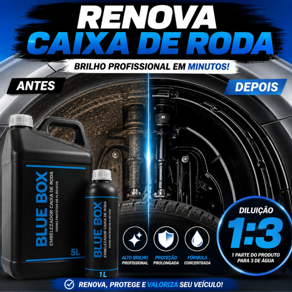 Verniz Embelezador Caixa De Roda Alto Brilho Renovador Plasticos Automotivo Protetor Profissional
