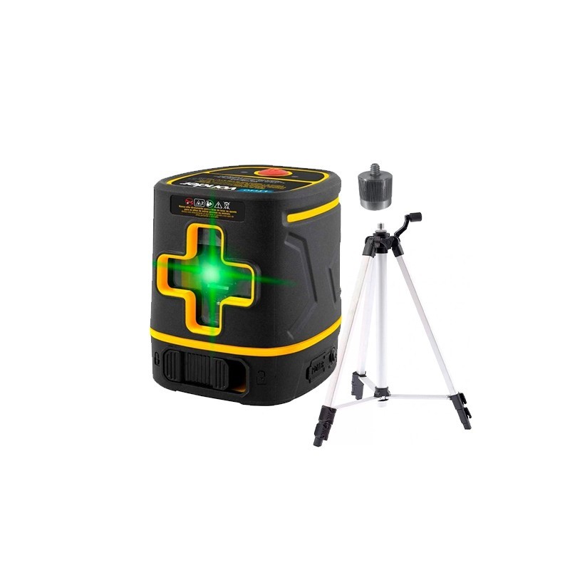 Nivel A Laser Vonder Nlr020 Verde Vonder + Tripe Profissional Rosca 5/8