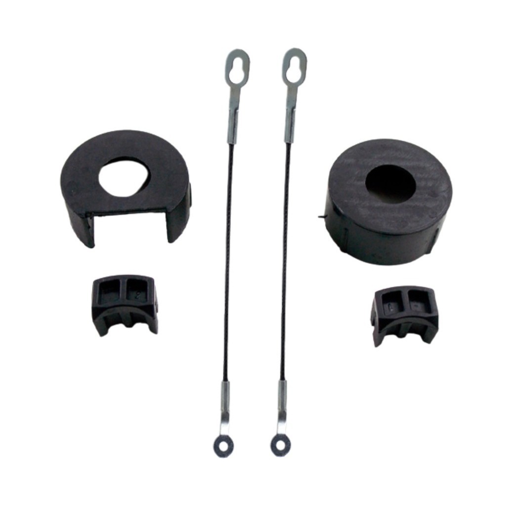 KIT REPARO DOBRADICA TAMPA TRASEIRA S10 CABO AÇO 1995/1996/1997/1998/1999/2000/2001/2002/2003/2004/2005/2006/2007
