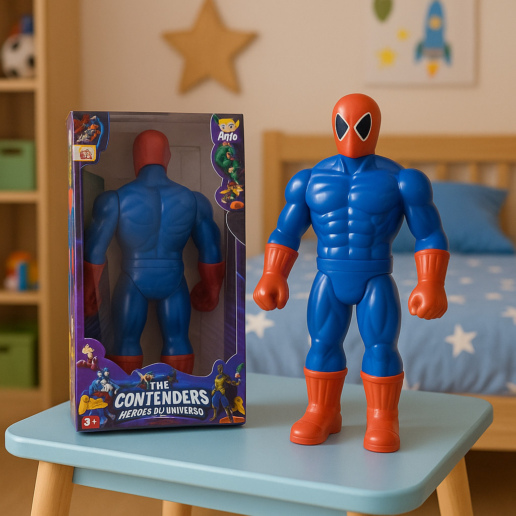 Boneco super Heróis articulado 35cm