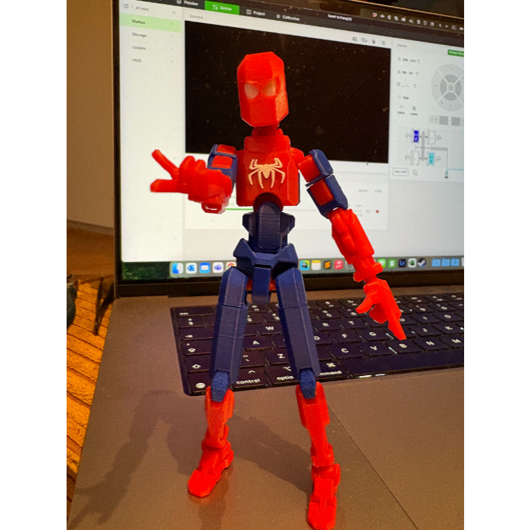 Boneco Dummy 13 Homem Aranha Articulado Brinquedo Super Herói Decoração Varias Poses Entregue Montado - Impressão 3D