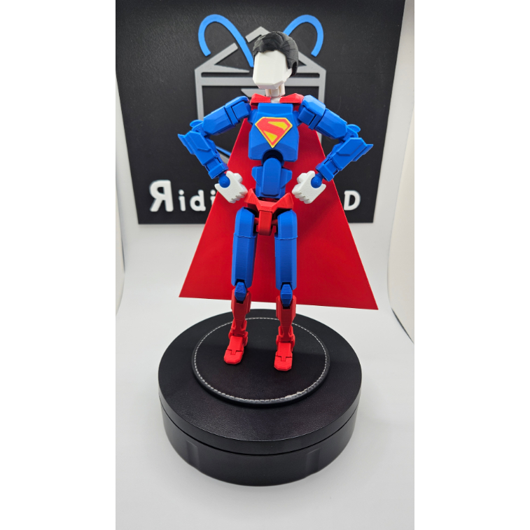Boneco Dummy 13 Super Man Articulado Brinquedo Varias Poses - Impressão 3D