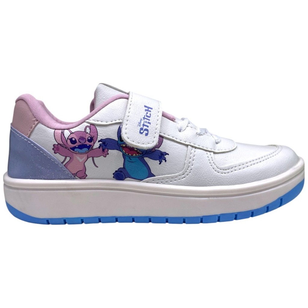 Tênis Casual Infantil Menina Stitch Personagem Desenho
