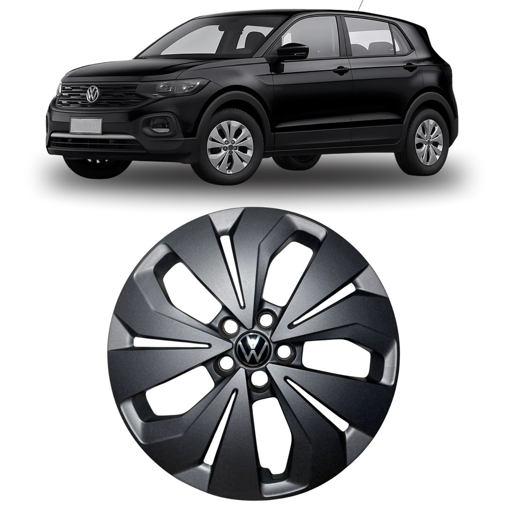 Calota Aro 16 Original Volkswagen T-Cross Sense 2020/2024